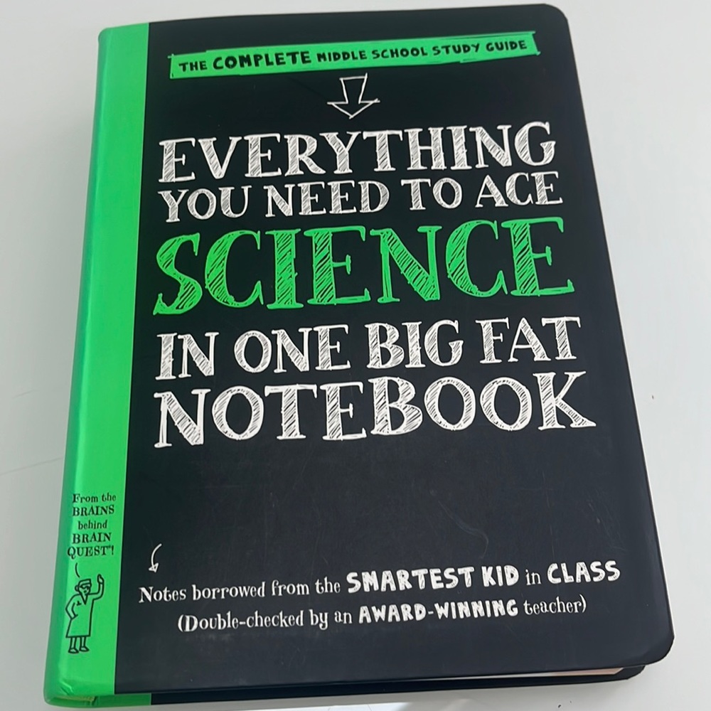 Everything You Need to Ace SCIENCE in One Big Fat Notebook, NEW